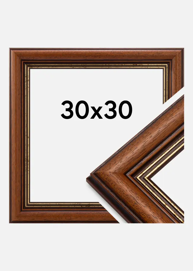 Rahmen Old Retro Acrylglas 30x40 cm