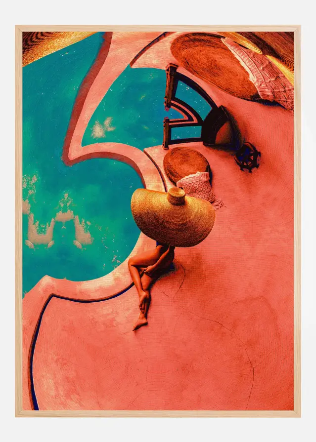 Poolside Poster