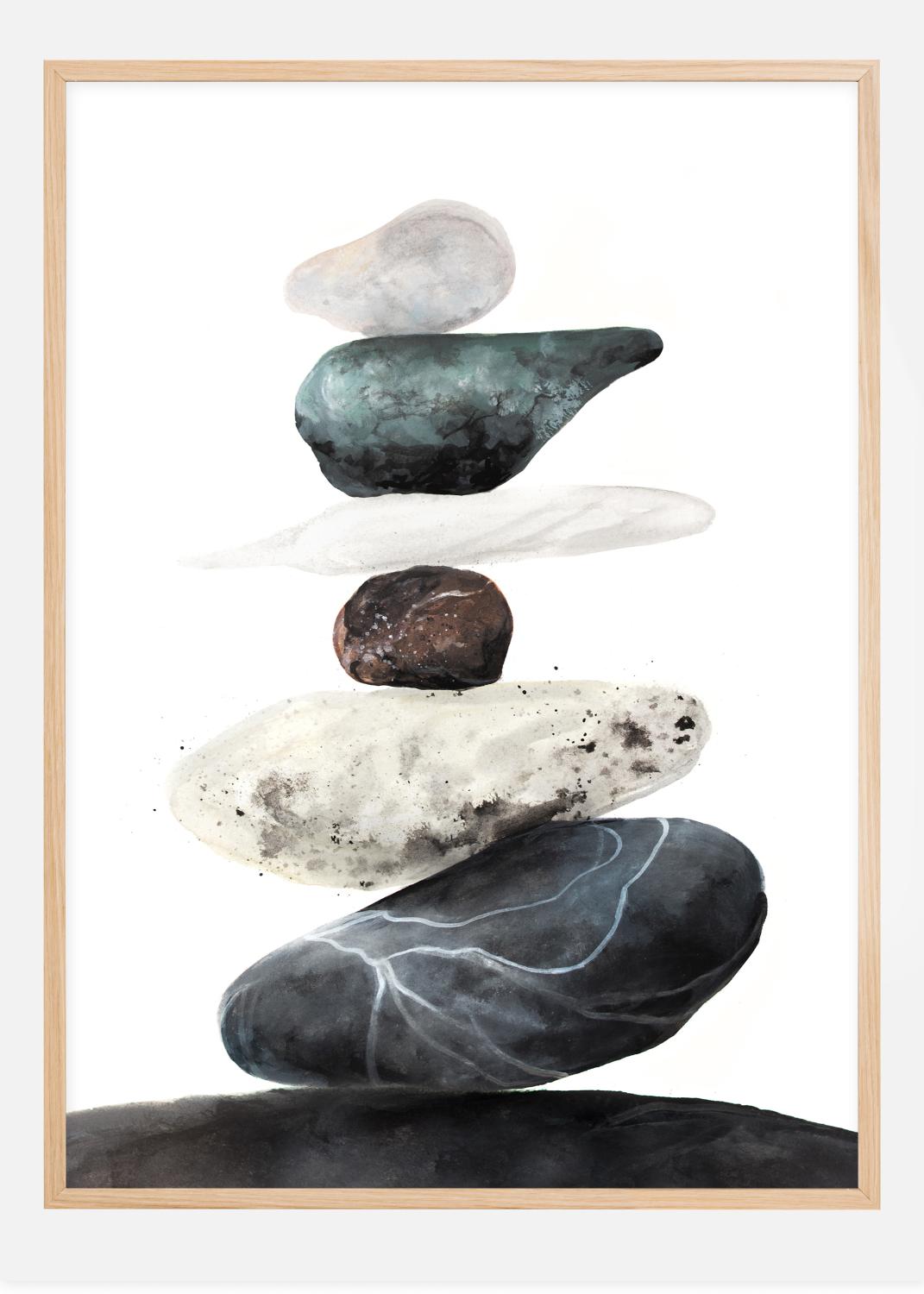 Product Image for Stones from the beach Poster (21x29.7 cm (A4))