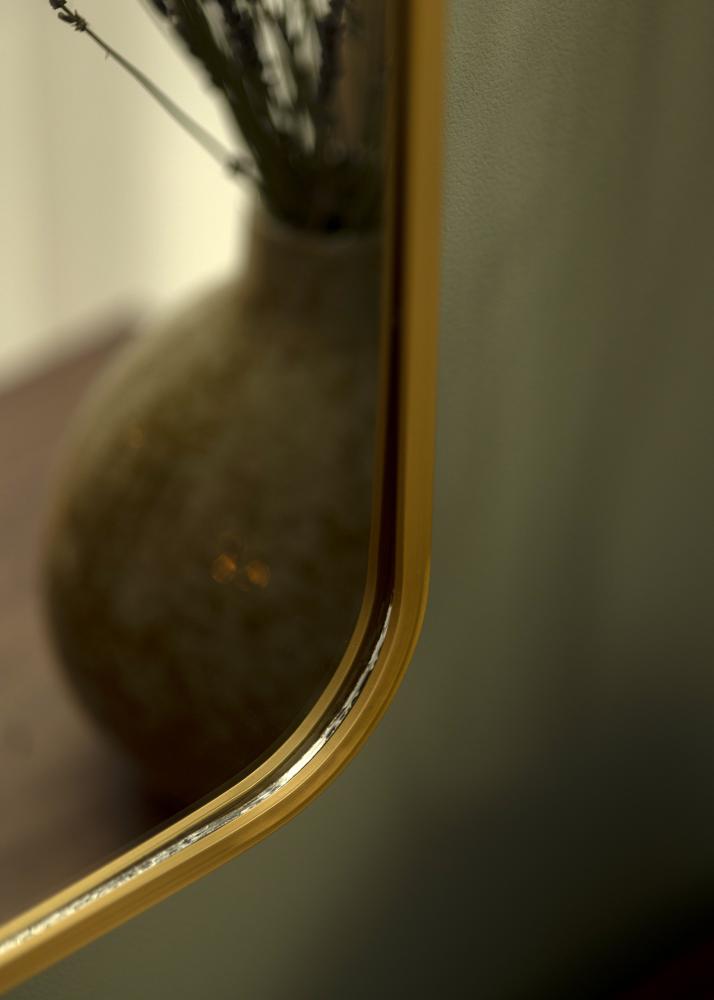 KAILA Spiegel Deep Retro - Brushed Gold 41x41 cm