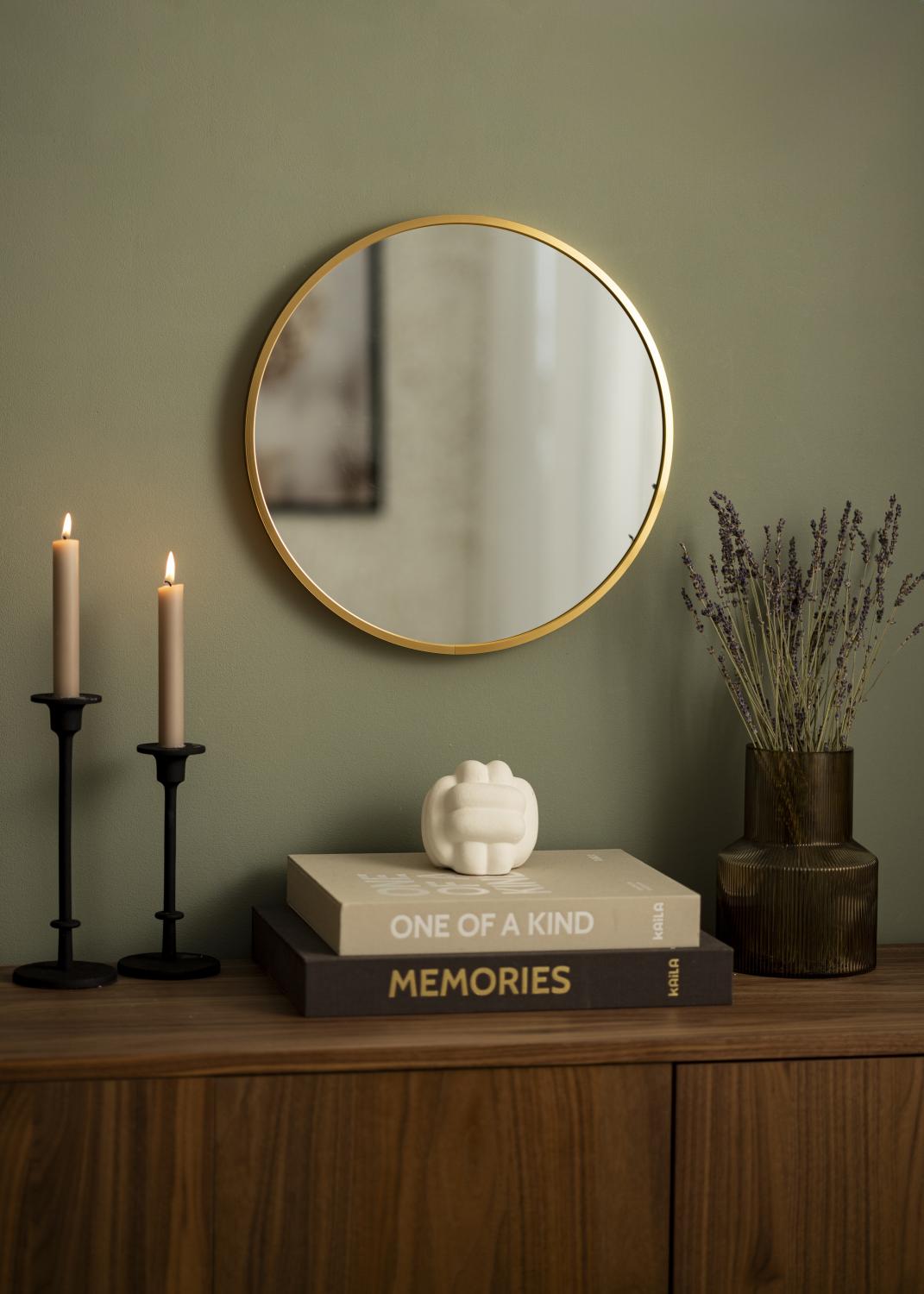 Product Image for KAILA Spiegel Rund - Edge Gold 40 cm Ø
