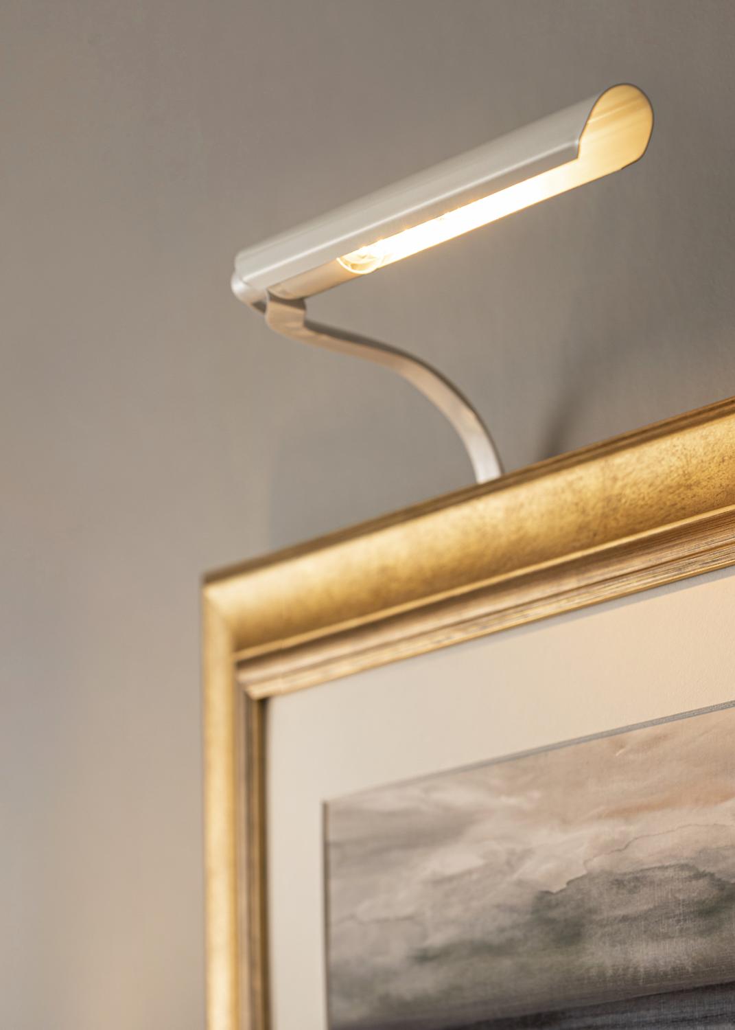 Product Image for Eklunds Uno 1 für Rahmenbreite 25-60 cm Bildbeleuchtung - Weiß