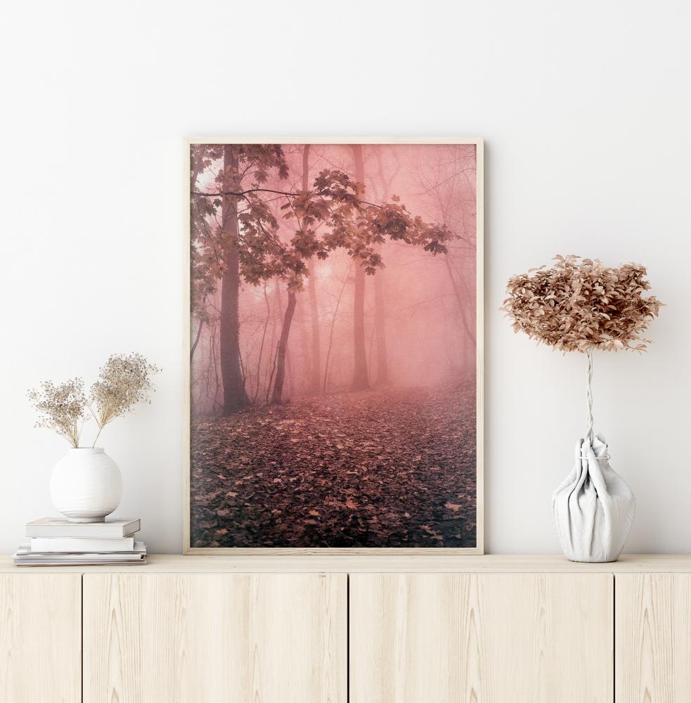 Pink Forrest Poster