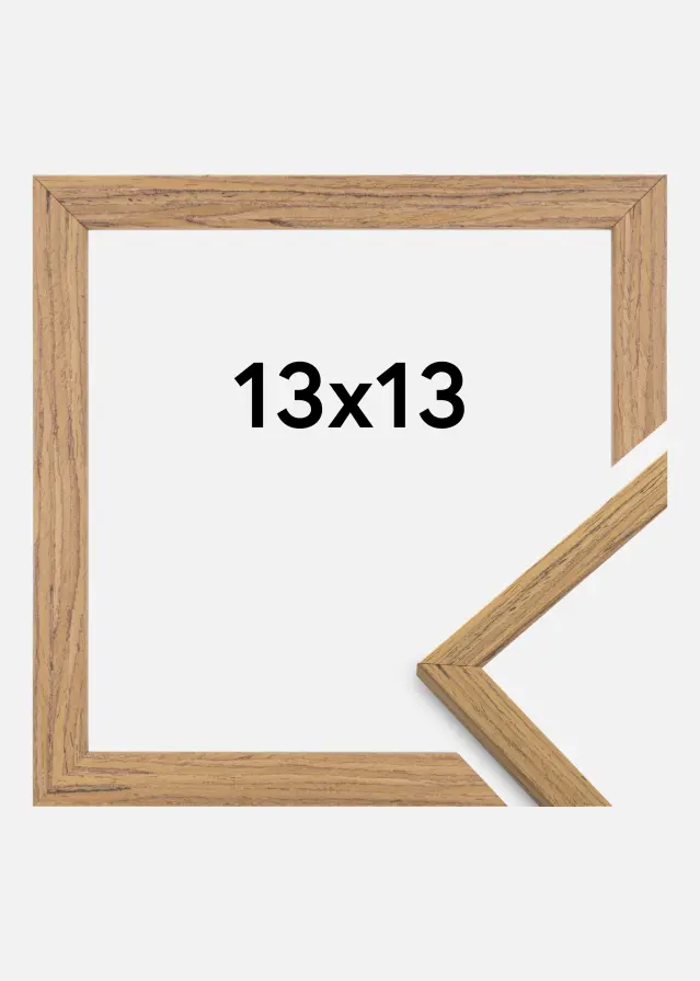 Rahmen Edsbyn Teak 13x13 cm