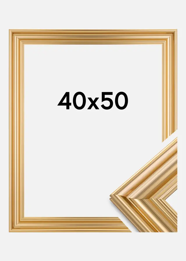 Rahmen Charleston Gold 40x50 cm