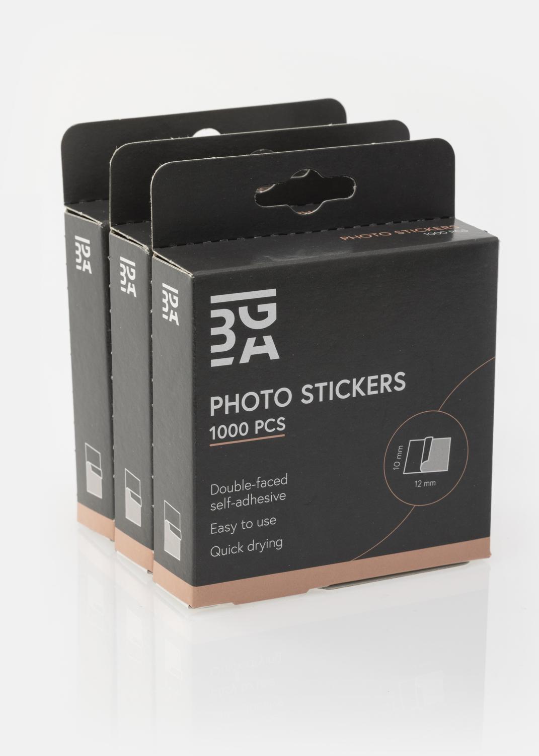 Product Image for BGA Foto Klebepads 10x12 mm - 1000 st - 3er-Pack