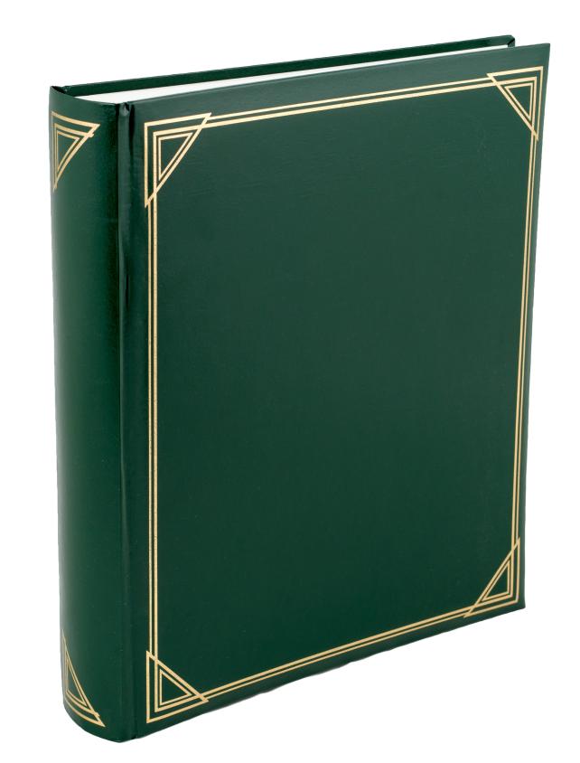 Henzo Promo Album Grün - 29x33 cm (100 weiße Seiten / 50 Blatt)