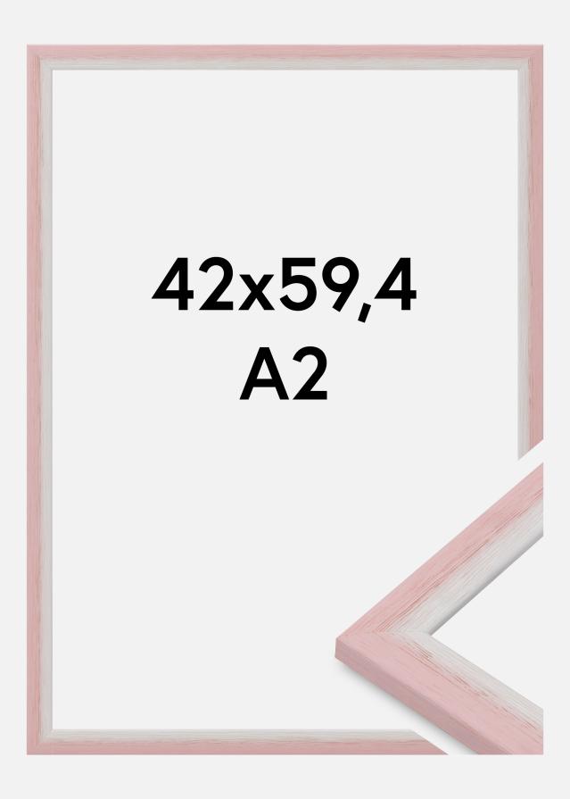 Rahmen Cornwall Acrylglas Rosa 42x59.4 cm (A2)