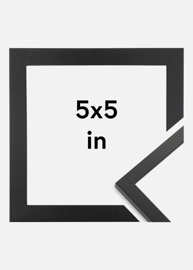 Rahmen Trendy Acrylglas Schwarz 5x5 inches (12,7x12,7 cm)