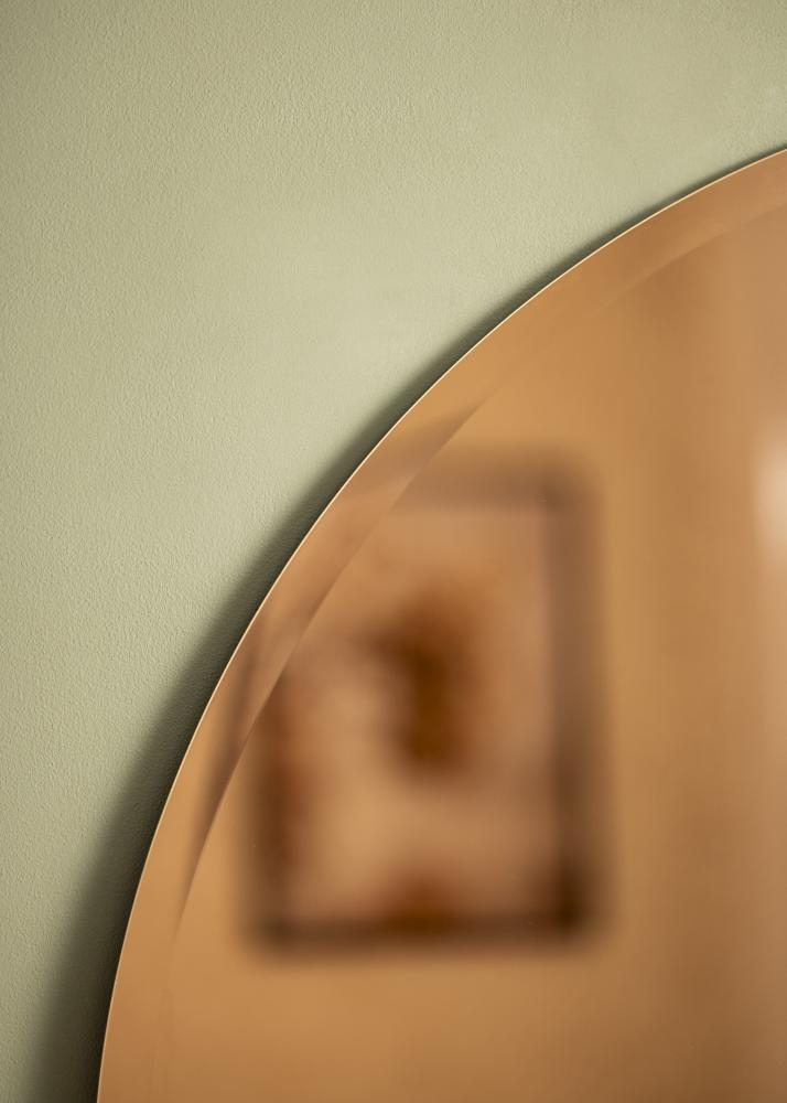 KAILA Runder Spiegel Rose Gold Deluxe 90 cm Ø