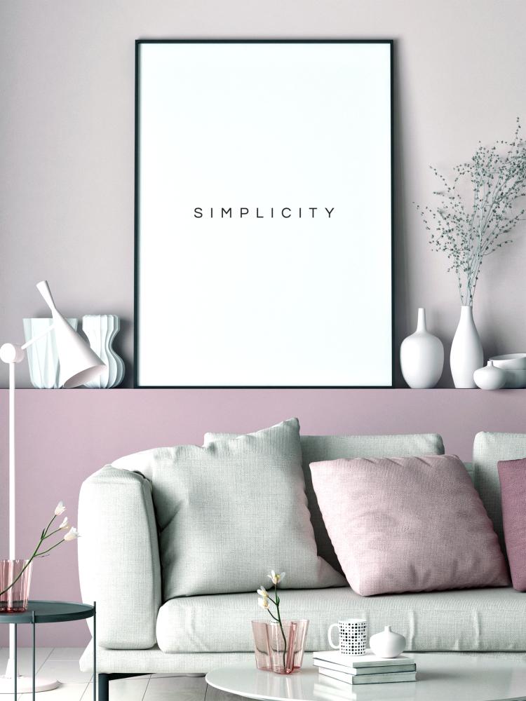 Simplicity Poster