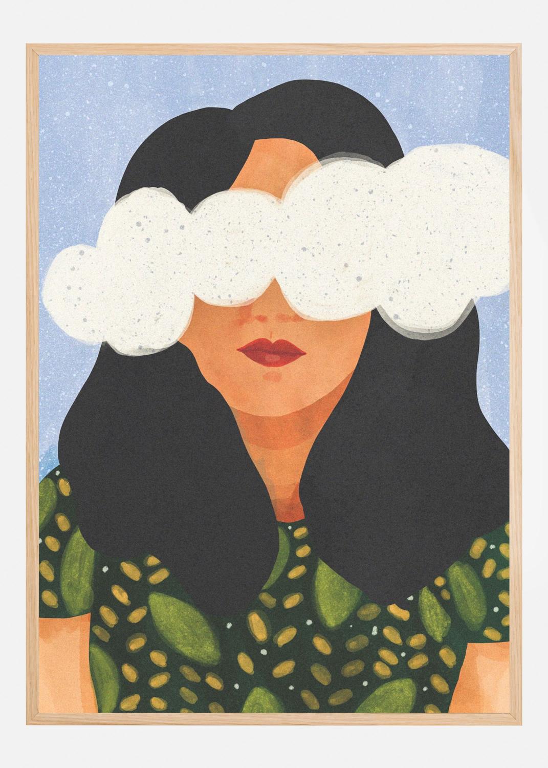 Product Image for Head in the clouds Poster (21x29.7 cm (A4))