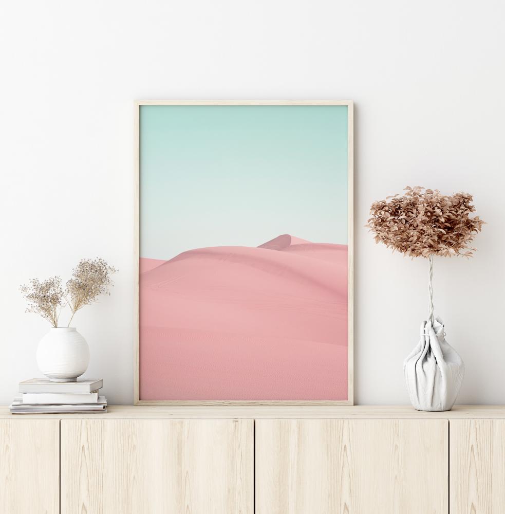 Pink Sand Poster