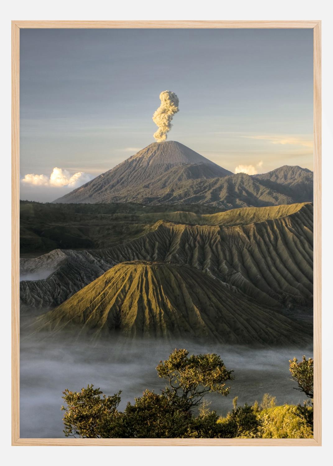 Product Image for Green volcano Poster (21x29.7 cm (A4))