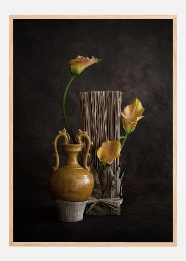 Calla Lilies Poster