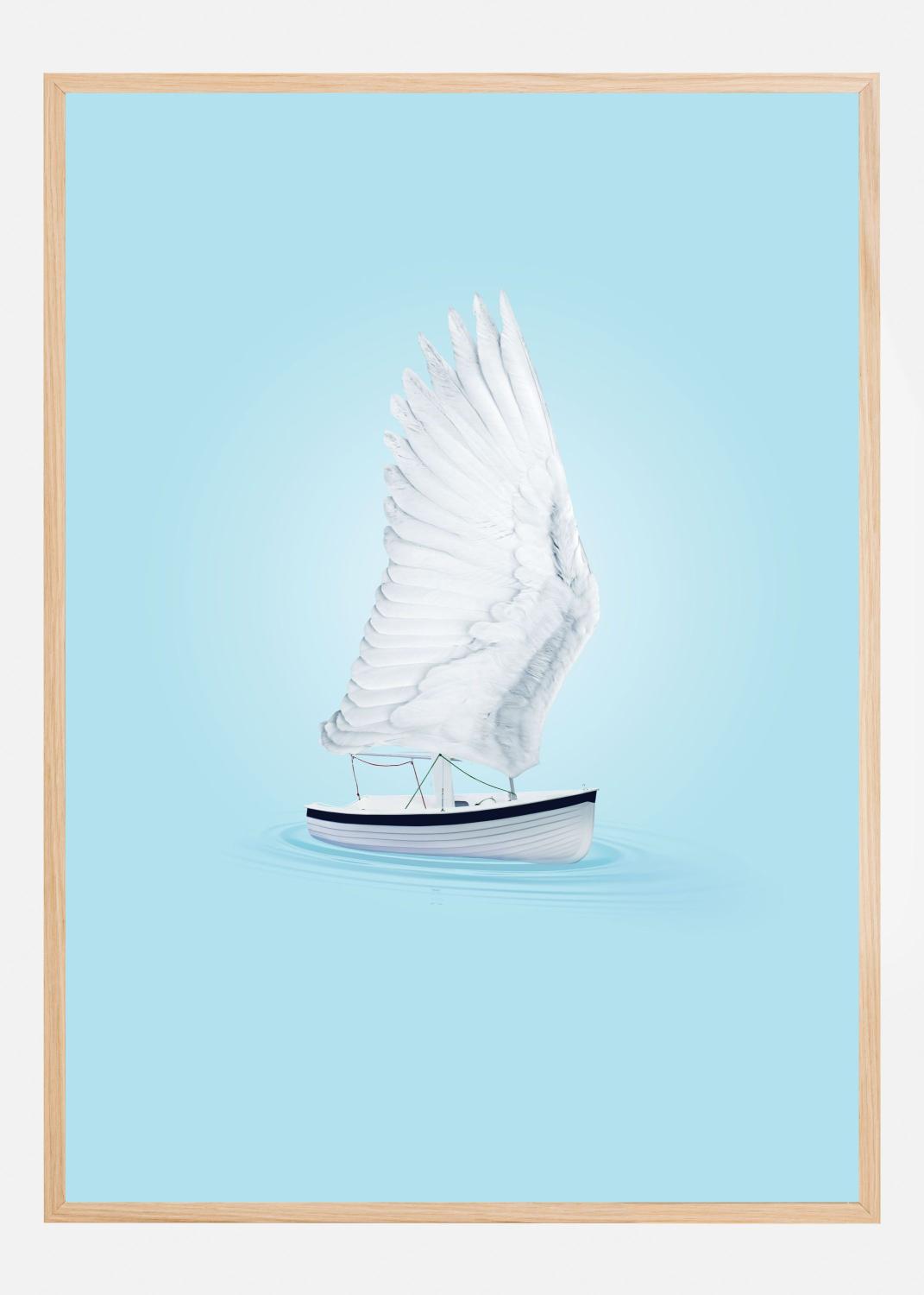 Product Image for Wing Boat Poster (21x29.7 cm (A4))
