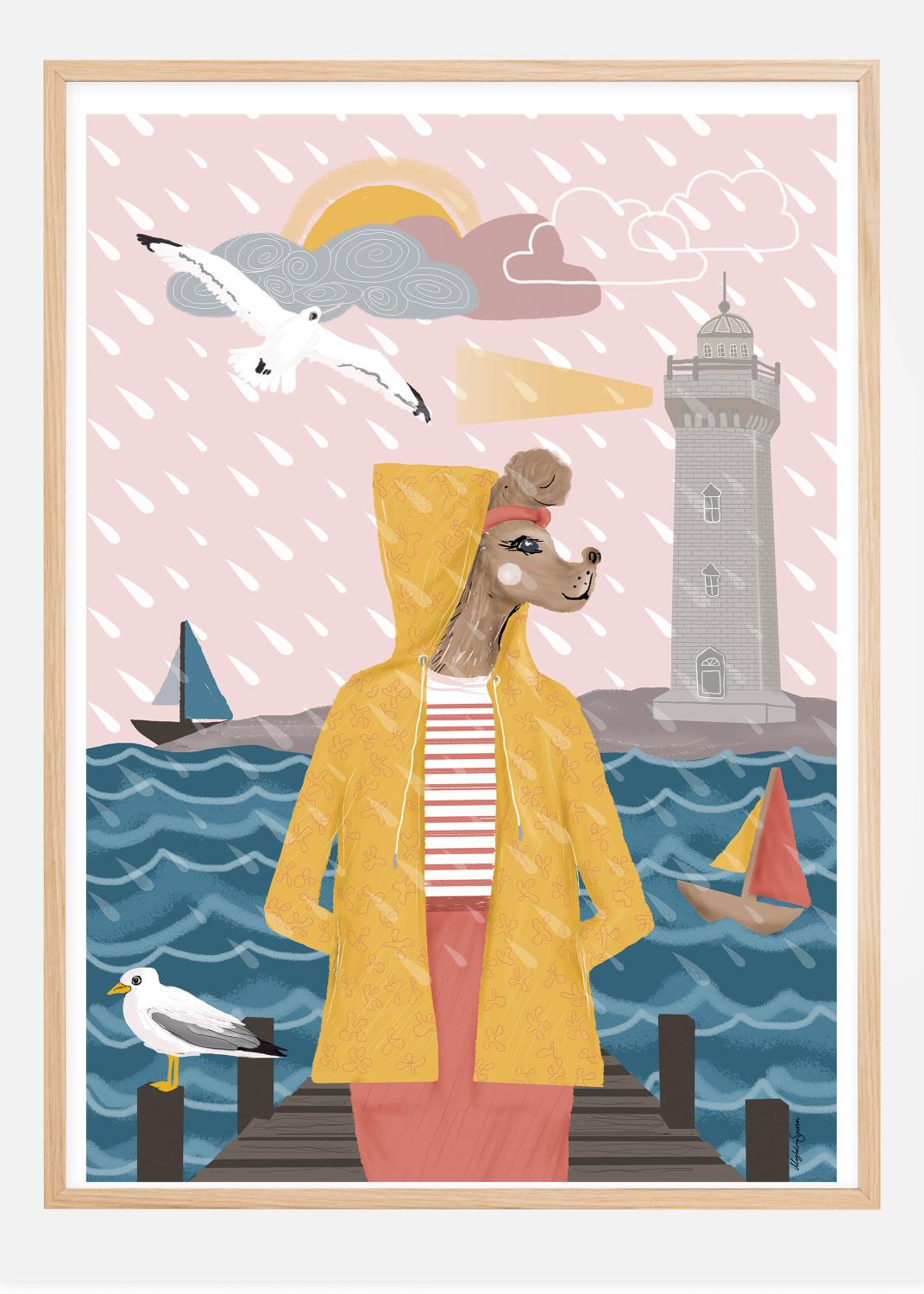 Product Image for Summer rain Poster (21x29.7 cm (A4))