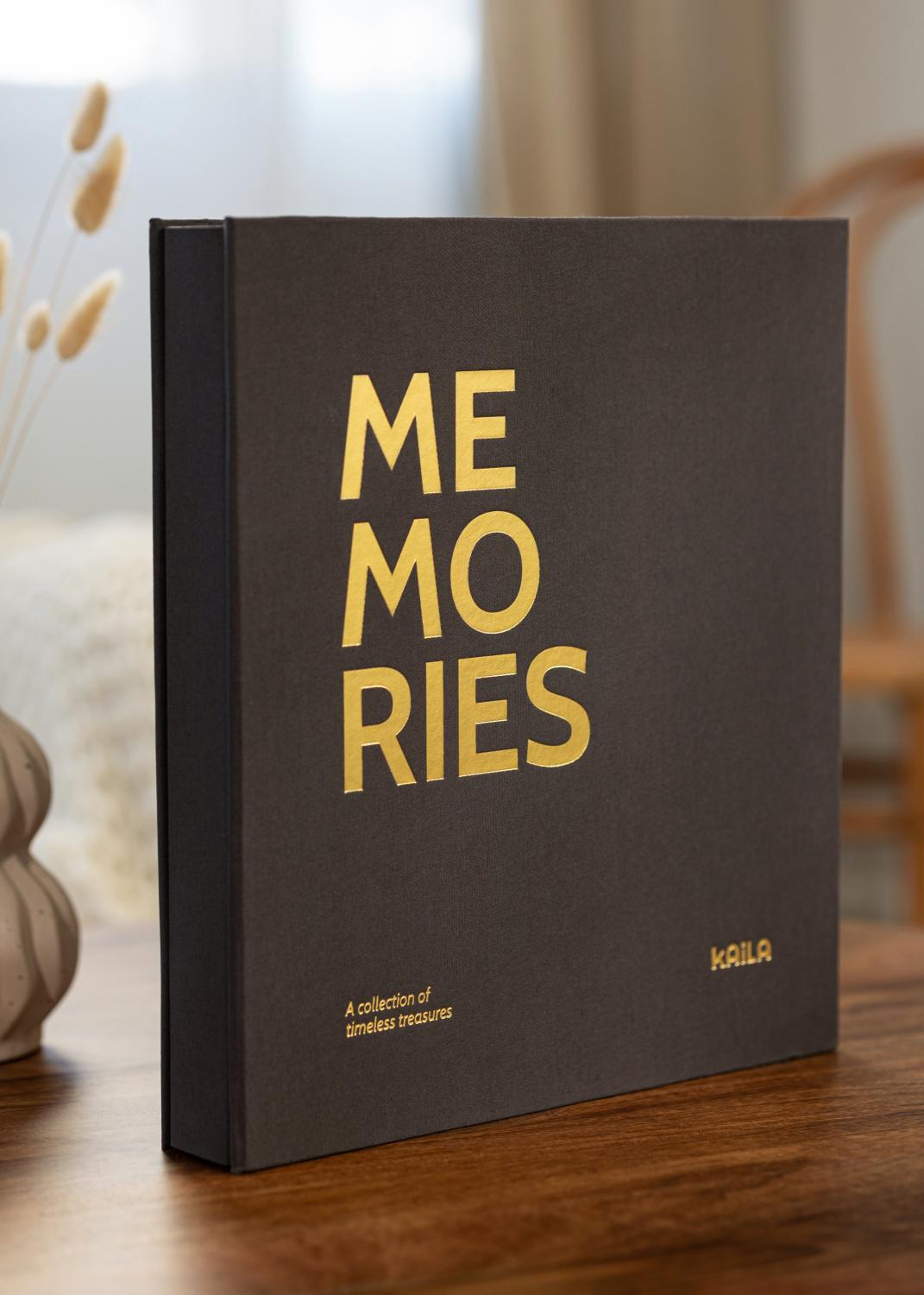 Product Image for KAILA Fotoalbum Memories Schwarz - 600 Bilder i 10x15 cm