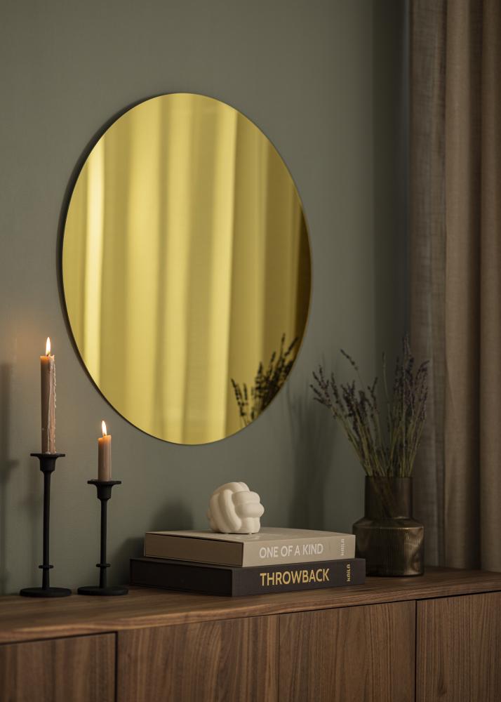 Spiegel Rich Yellow 70 cm Ø