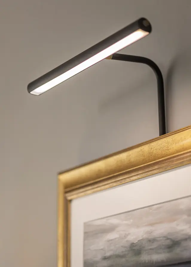 Gallery LED 30 cm Bildbeleuchtung - Schwarz