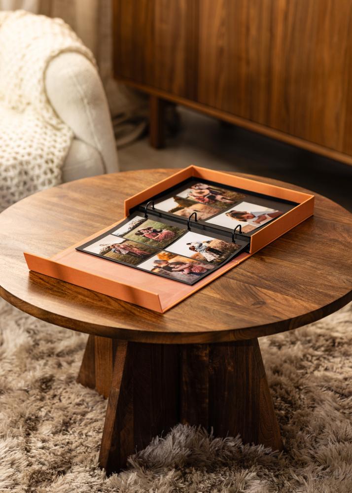 KAILA JE T'AIME - Coffee Table Photo Album (60 Schwarze Seiten)