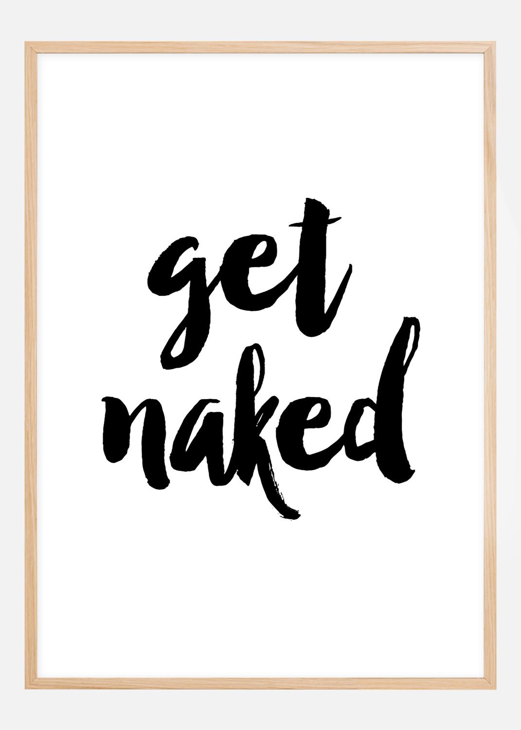 Product Image for Get naked Poster (30x40 cm)