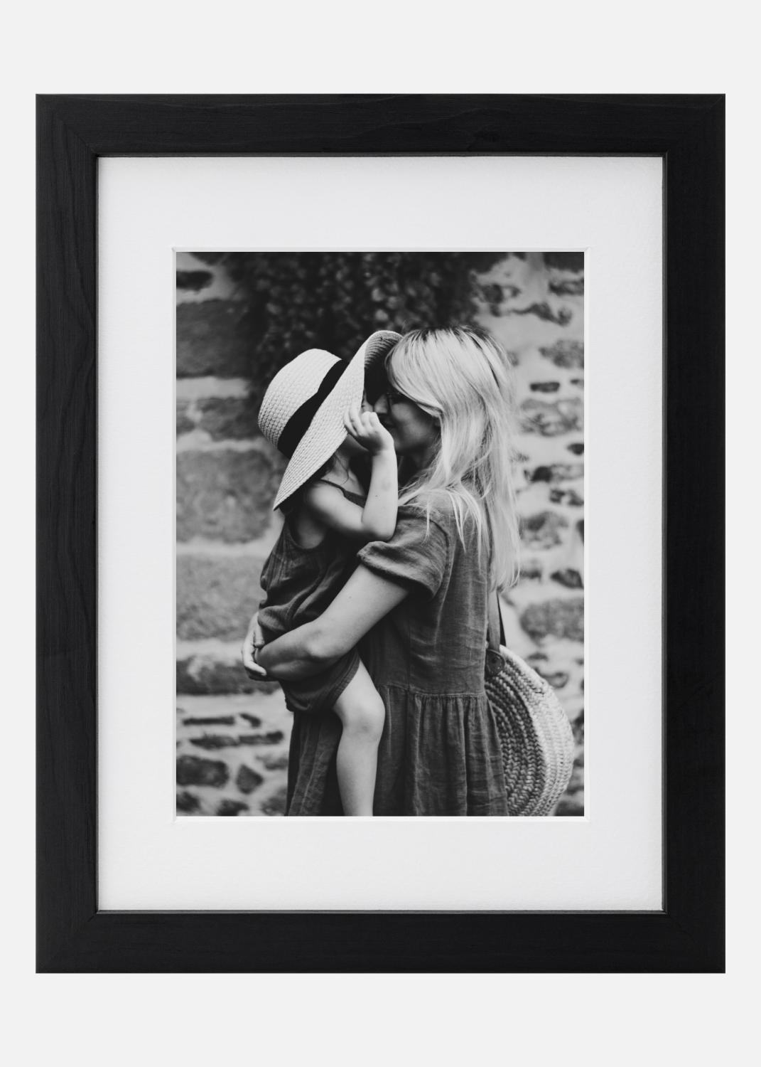 Product Image for SET: Bilderrahmen Schwarz mit Passepartout + Fotoabzug - XS (13x18 cm)