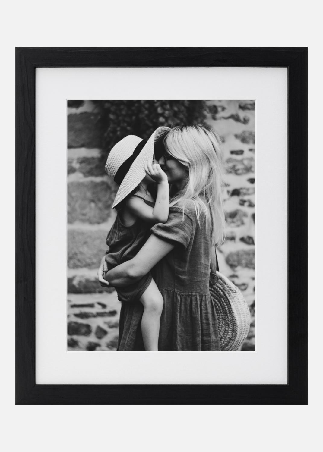 Product Image for SET: Bilderrahmen Schwarz mit Passepartout + Fotoabzug - S (18x24 cm)
