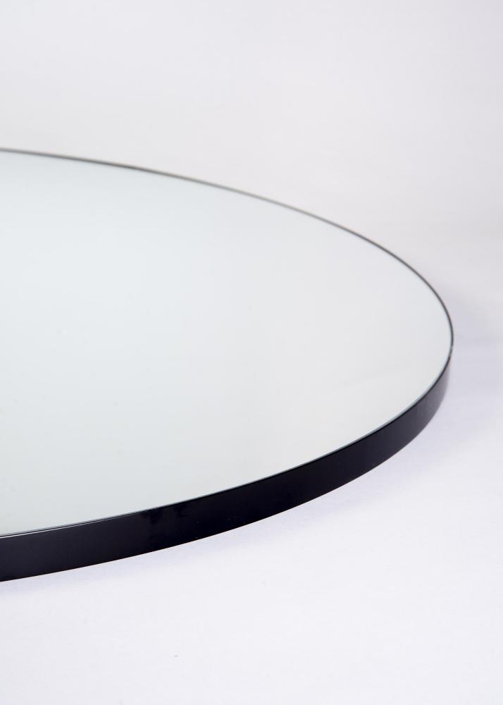 Spiegel Schwarz 110 cm ø