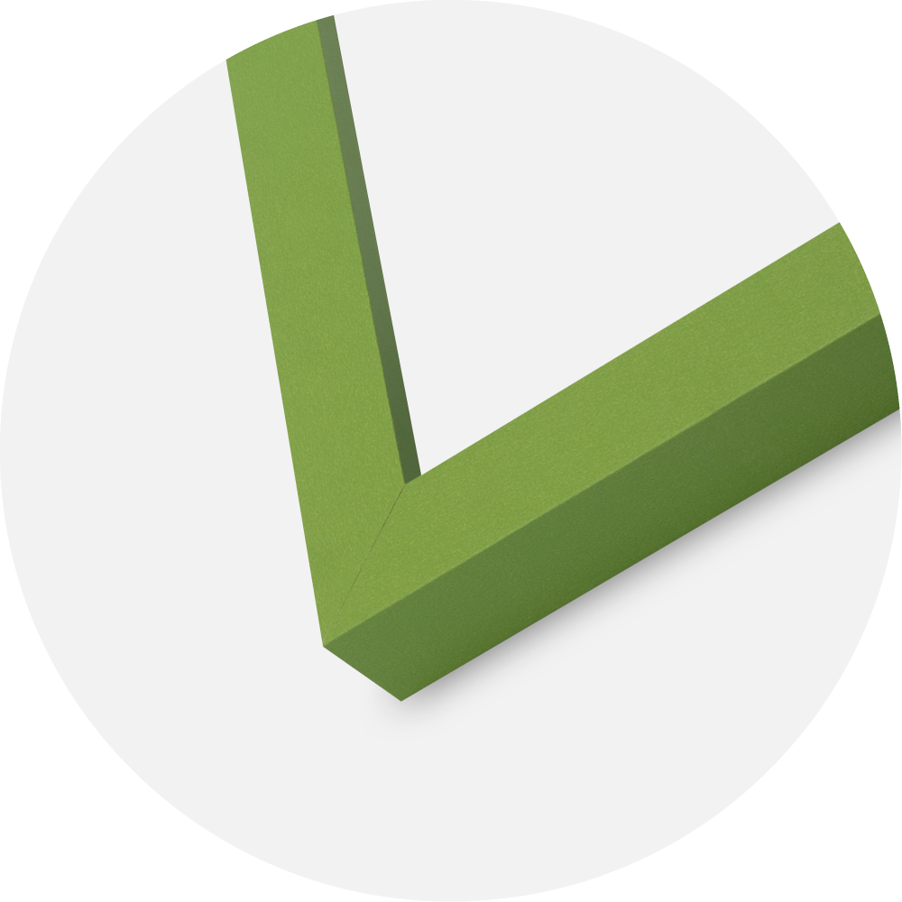 Rahmen Selection Acrylglas Lime Green 40x40 cm