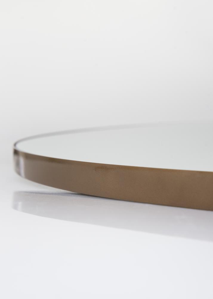 Spiegel Antik-Messing 110 cm ø