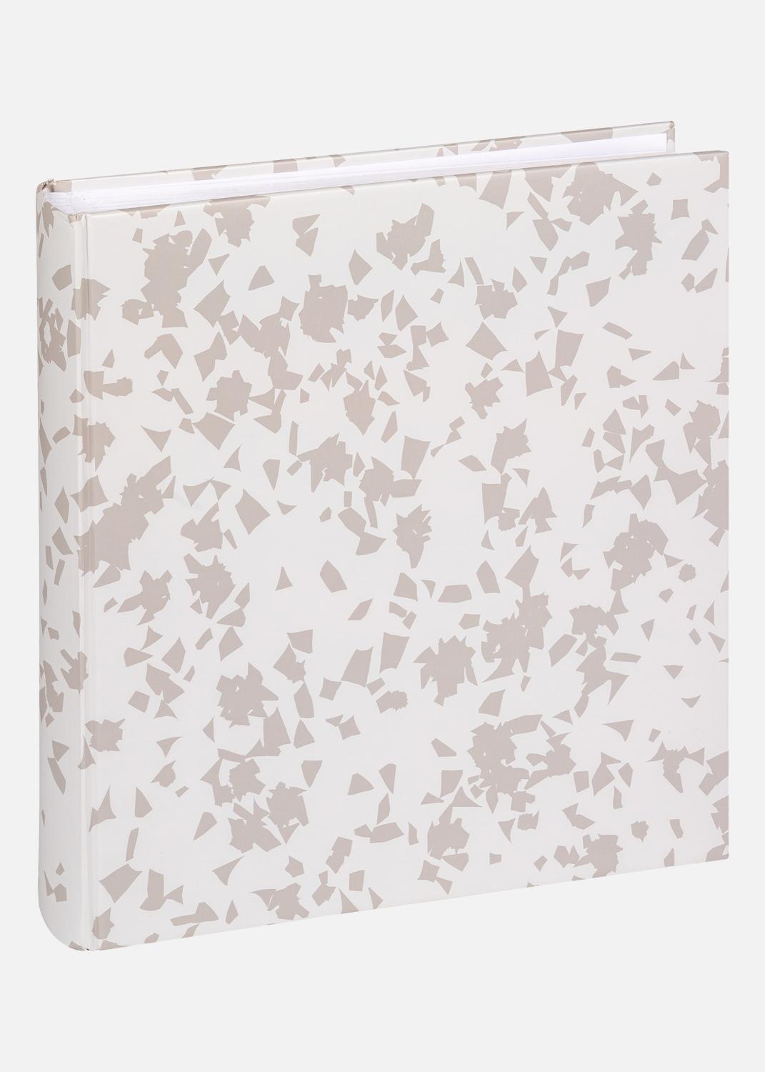 Product Image for Terrazzo Stone Fotoalbum Weiß - 28x29 cm (60 weiße Seiten / 30 Blatt)