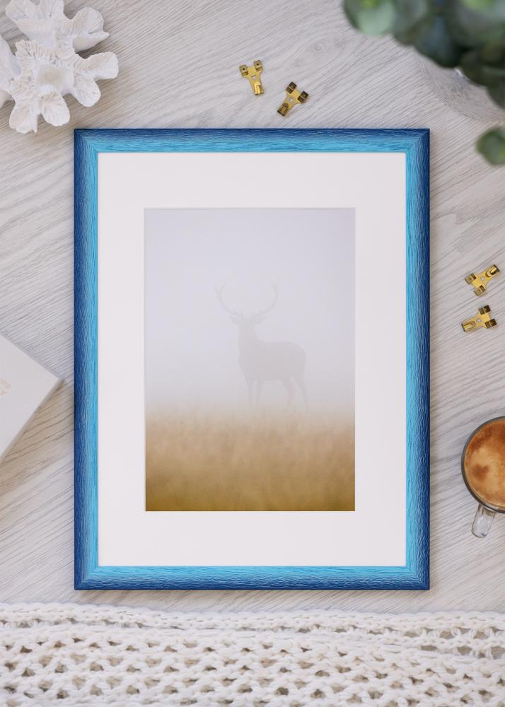 Rahmen Cornwall Acrylglas Dunkelblau 50x70 cm