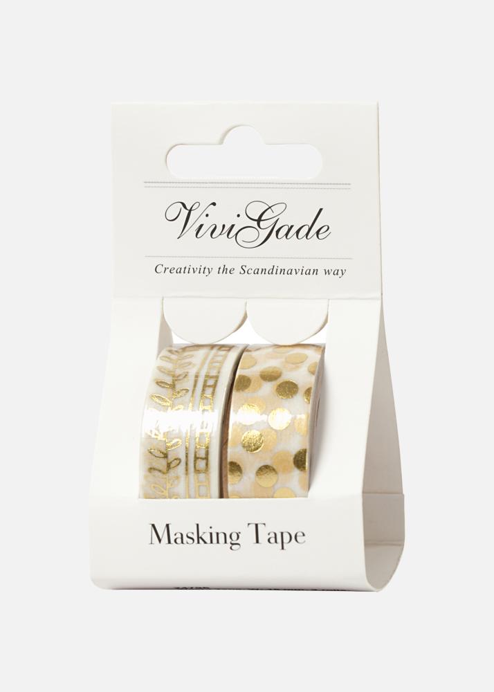 Washi Tape Ranke und Punkte - 15 mm