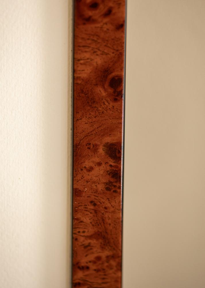 Rahmen Hermes Acrylglas Burr Walnut 30x40 cm