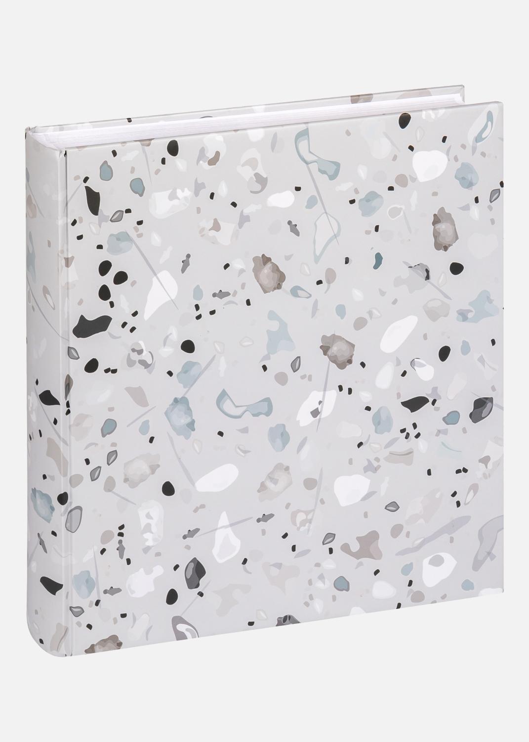 Product Image for Terrazzo Stone Fotoalbum Grau - 28x29 cm (60 weiße Seiten / 30 Blatt)