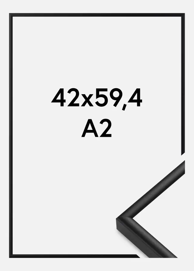 Rahmen Nielsen Premium Classic Matt Schwarz 42x59,4 cm (A2)