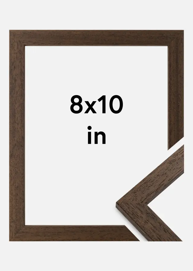 Rahmen Brown Wood 8x10 inches (20,32x25,4 cm)