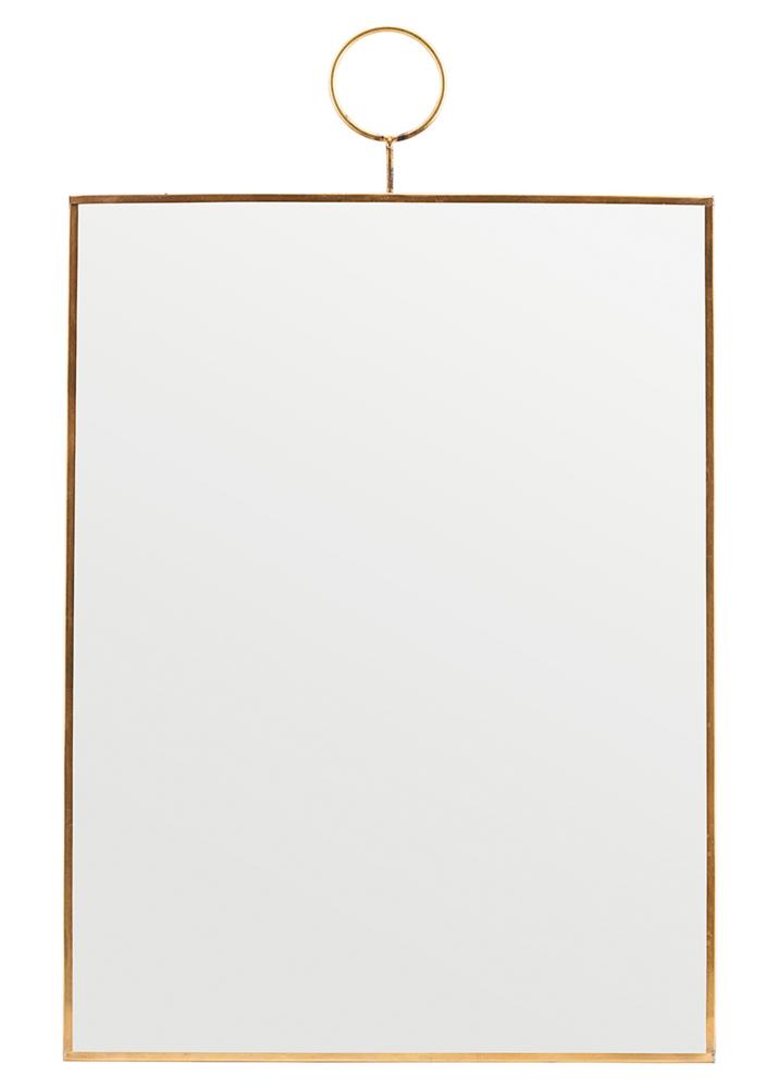 Spiegel House Doctor The Loop Messing 30x40 cm