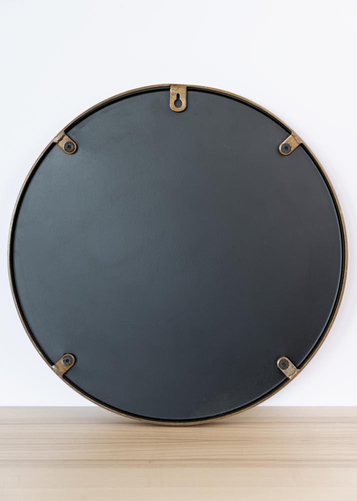 Spiegel House Doctor Reflektion Antik Messing 40 cm Ø