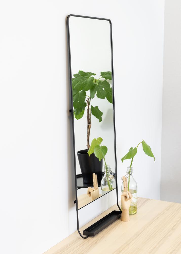 Spiegel House Doctor Chic Schwarz 45x110 cm