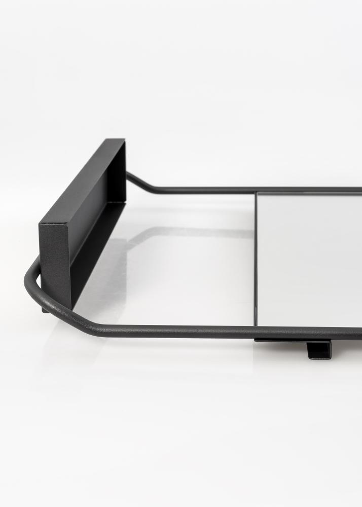 Spiegel House Doctor Chic Schwarz 45x110 cm