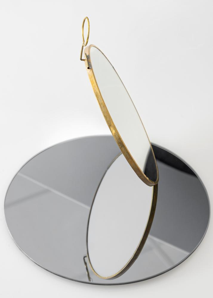 Spiegel House Doctor Loop Messing 22 cm Ø