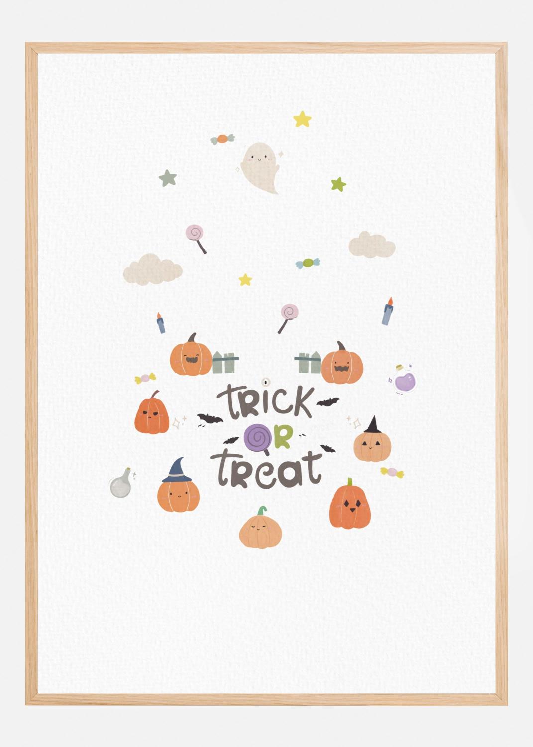 Product Image for Little Pumpkin In the Halloween Poster (21x29.7 cm (A4))