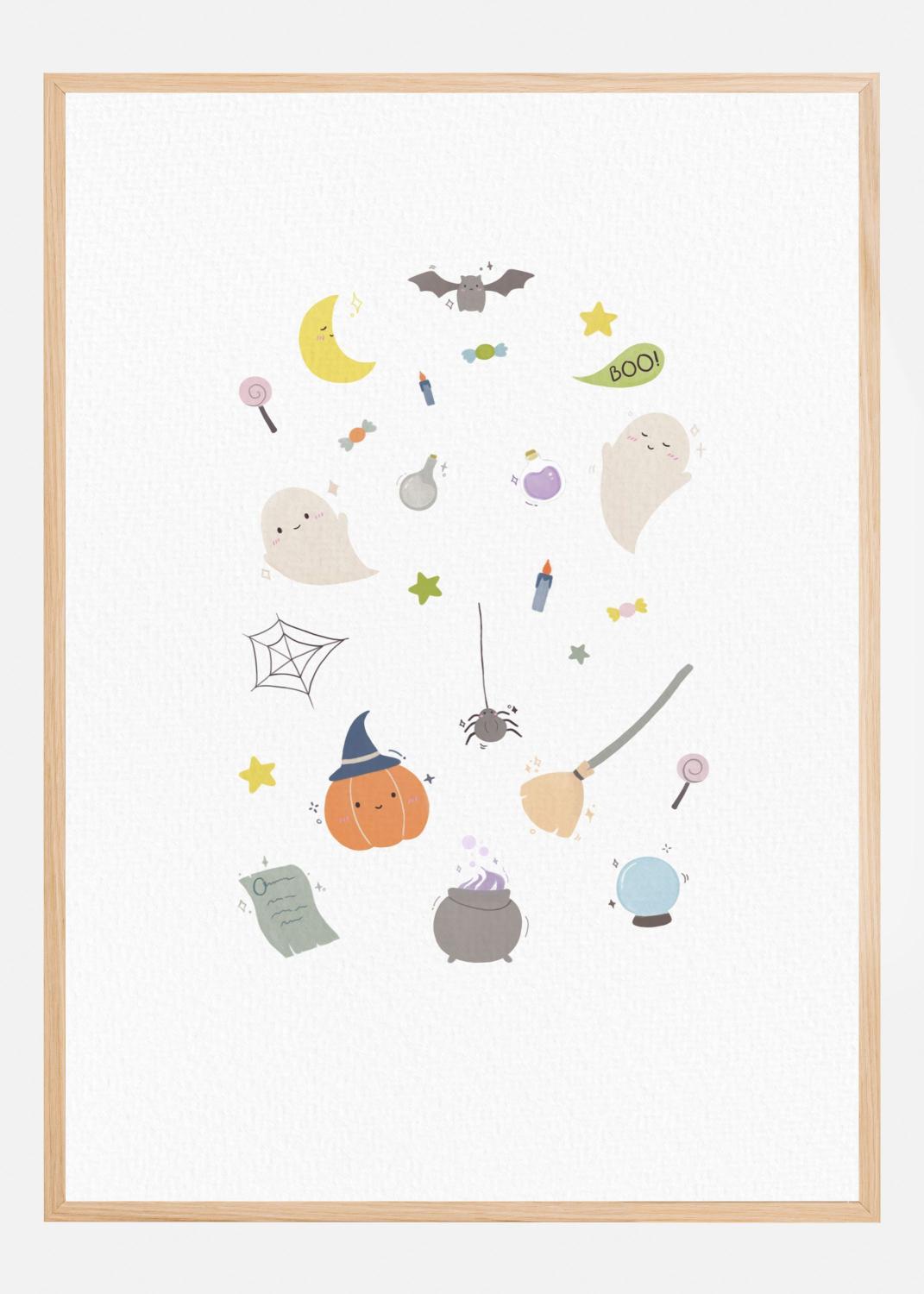 Product Image for Little Pumpkin In the Halloween Poster (21x29.7 cm (A4))