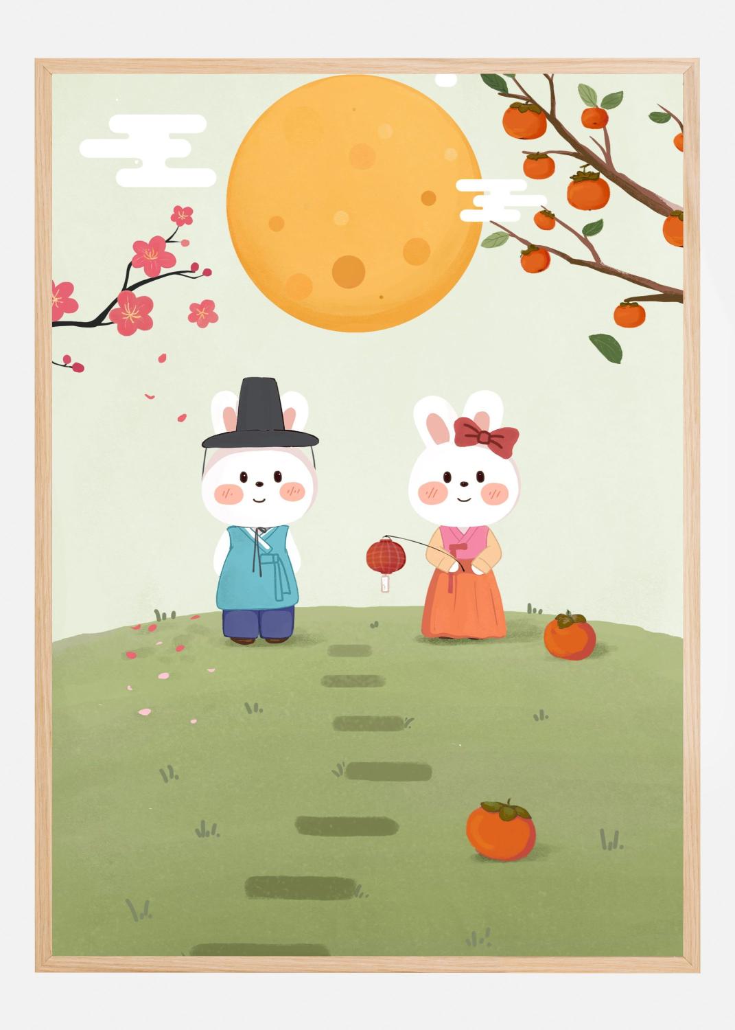 Product Image for Happy Mid Autumn Festival Tradition Poster (21x29.7 cm (A4))