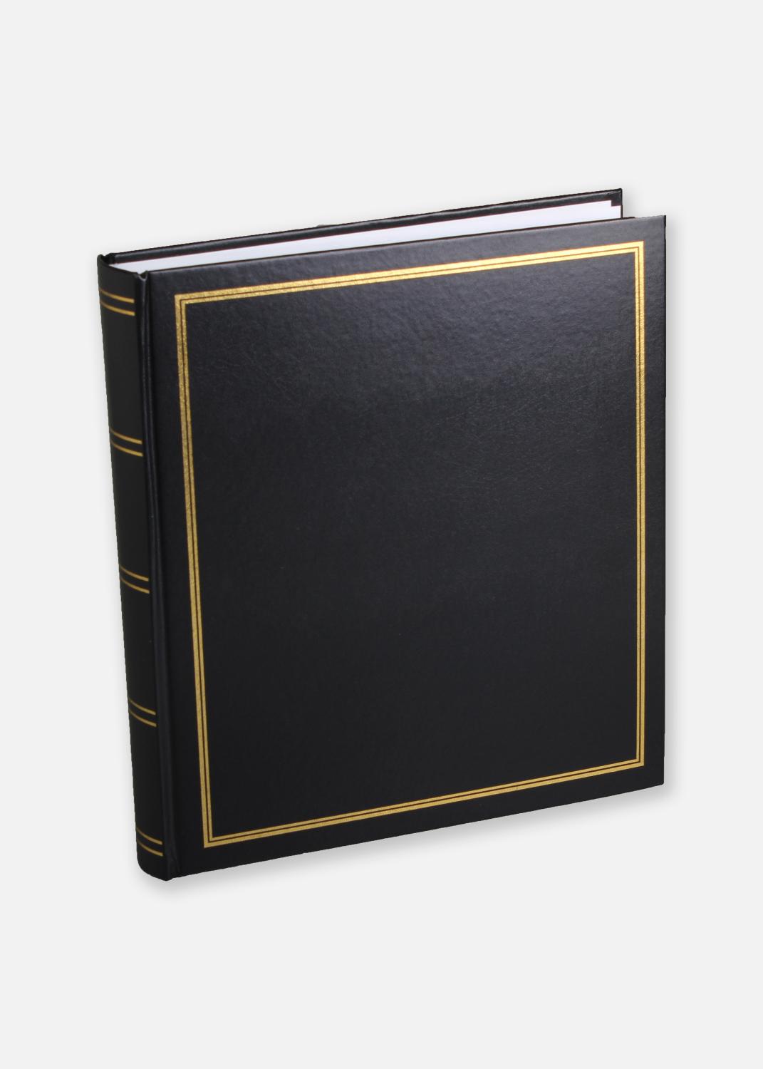 Product Image for Diamant Fotoalbum Schwarz 27,5x32 cm (100 weiße Seiten / 50 Blatt)