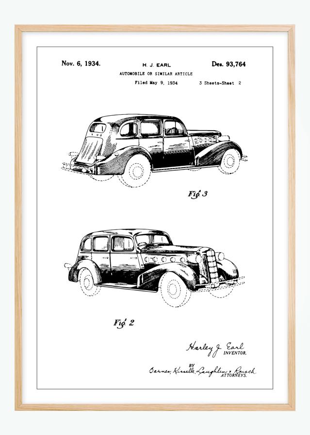 Patentzeichnung - La Salle II Poster