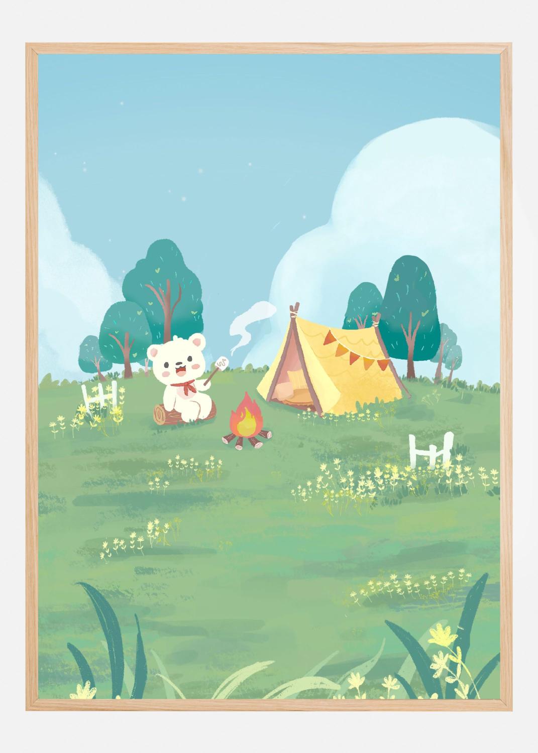Product Image for Bears Picnic Day Out Poster (21x29.7 cm (A4))