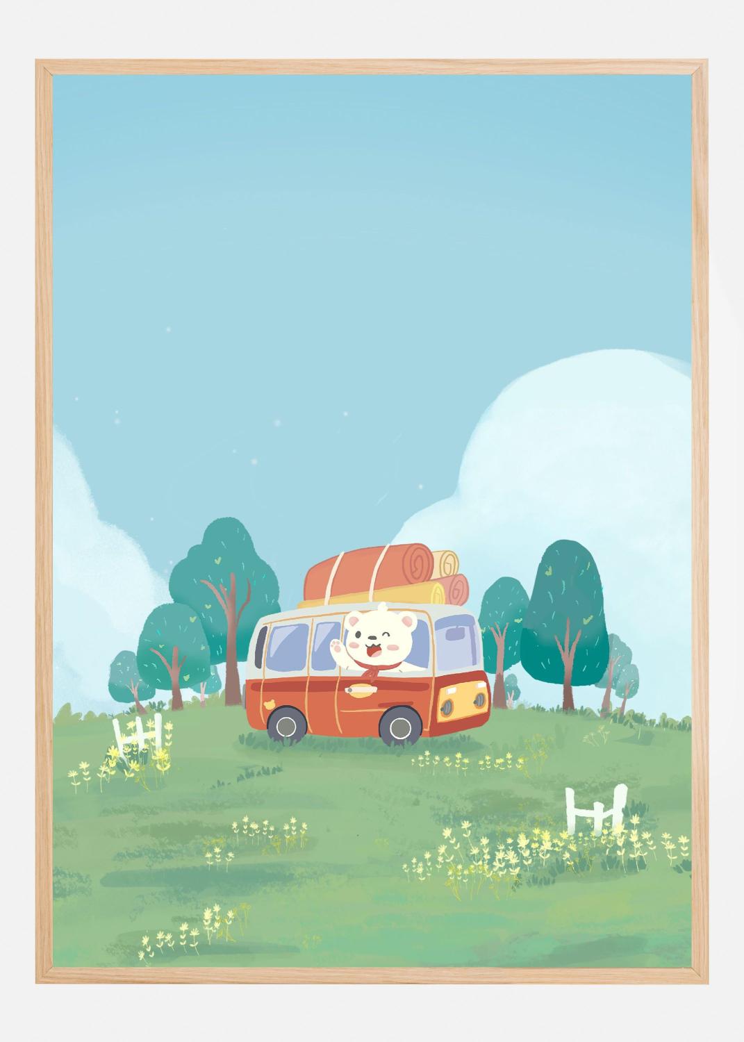 Product Image for Bears Picnic Day Out II Poster (21x29.7 cm (A4))